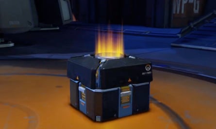 Screenshot of a loot from a video game